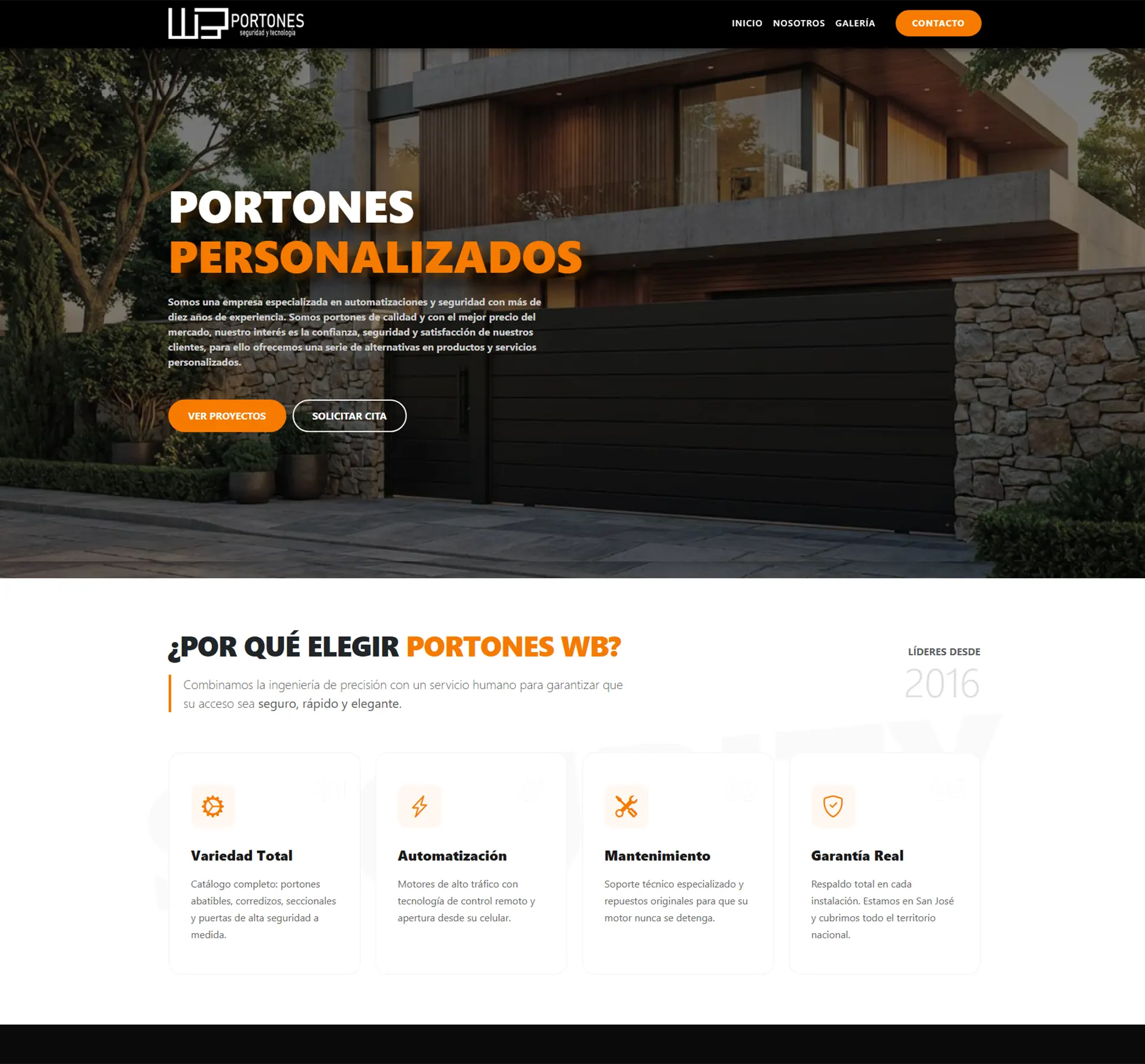 Portones WB