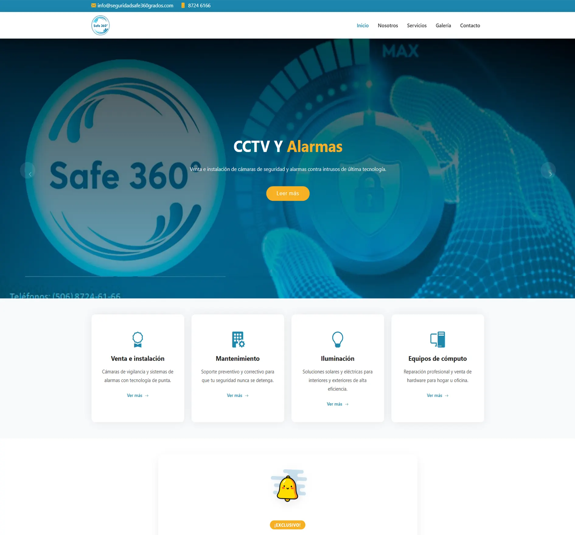 Seguridad Safe 360 Grados
